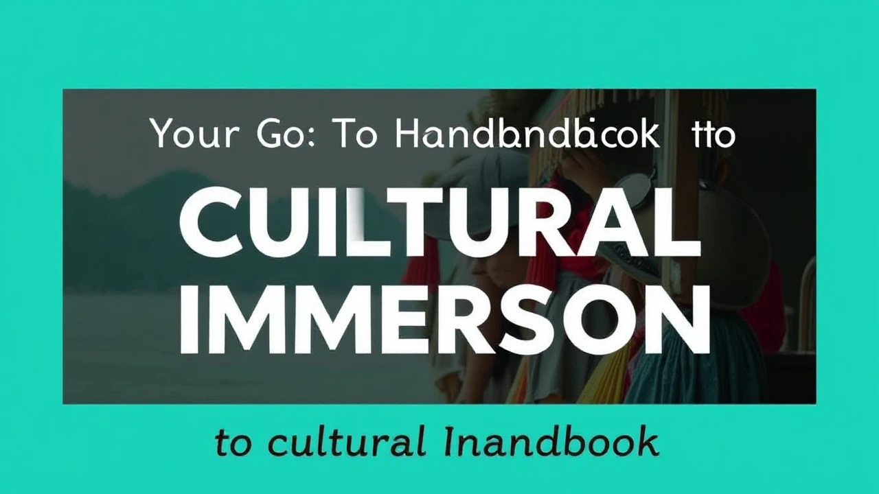 Your Go-To Handbook to Cultural Immersion: Embracing Local Traditions While Traveling