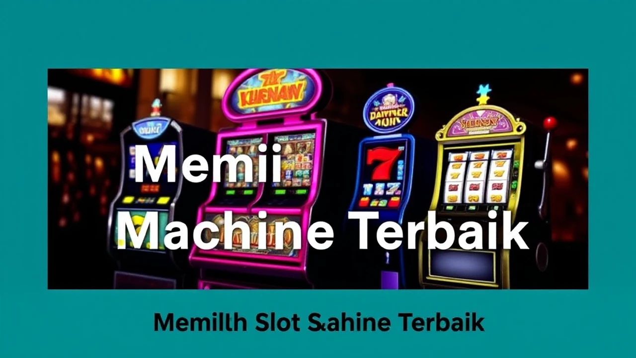 Tutorial Memilih Slot Machine Terbaik