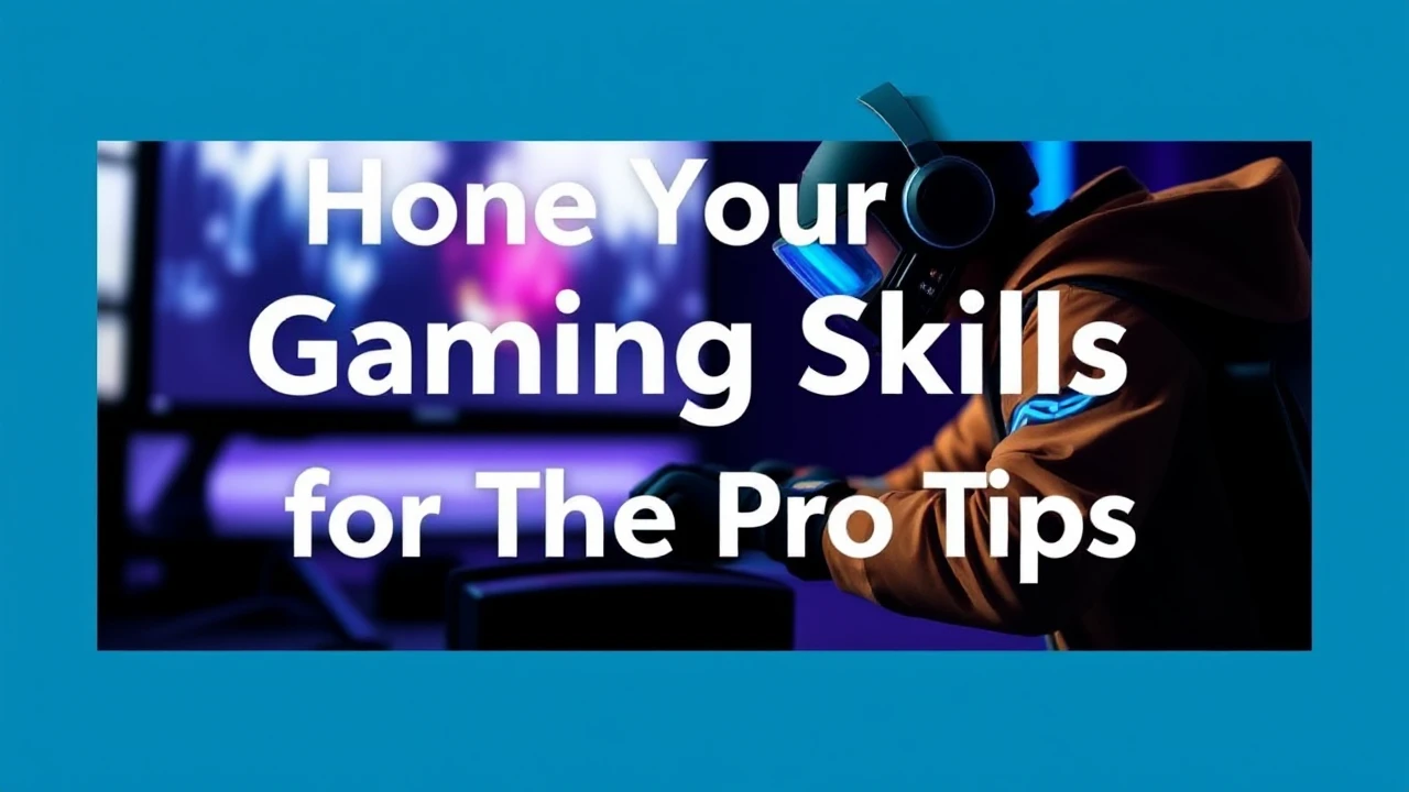 Hone Your Gaming Skills with These Pro Tips