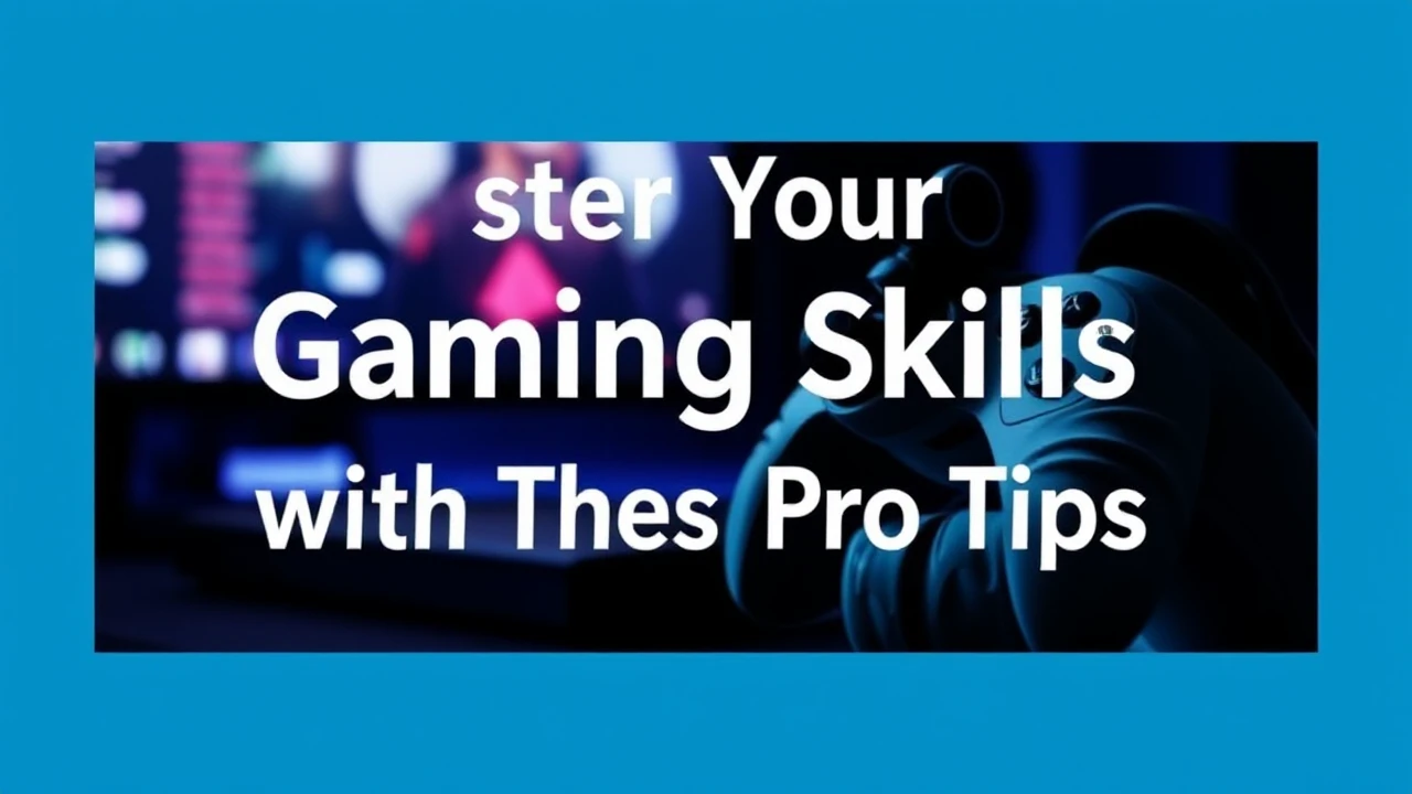 Master Your Gaming Skills with These Pro Tips