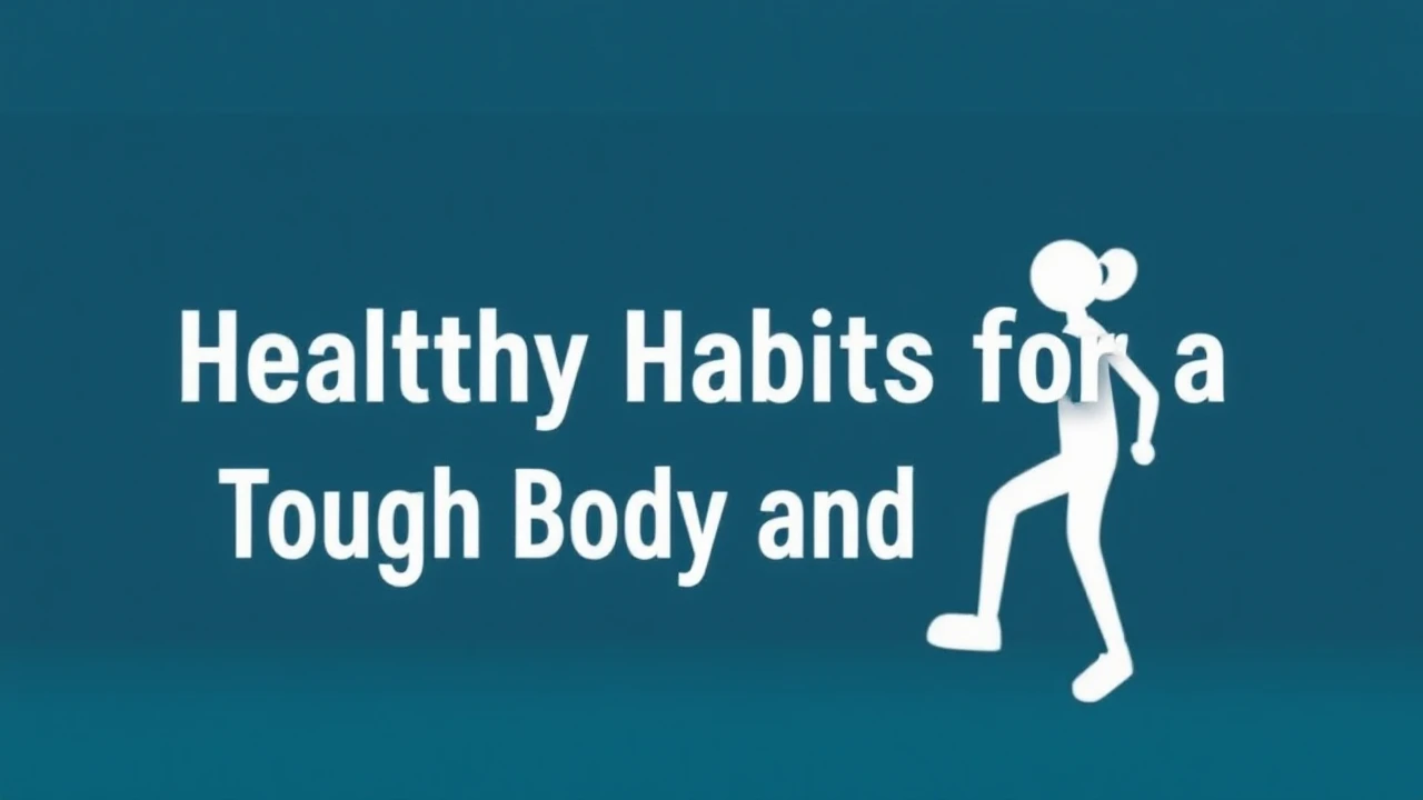 Important 10 Healthy Habits for a Tough Body and Mind