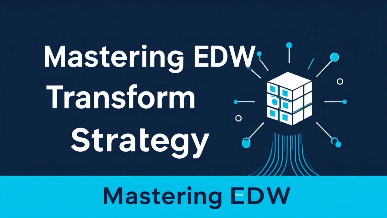 Mastering EDW: Transform Your Data Strategy Today