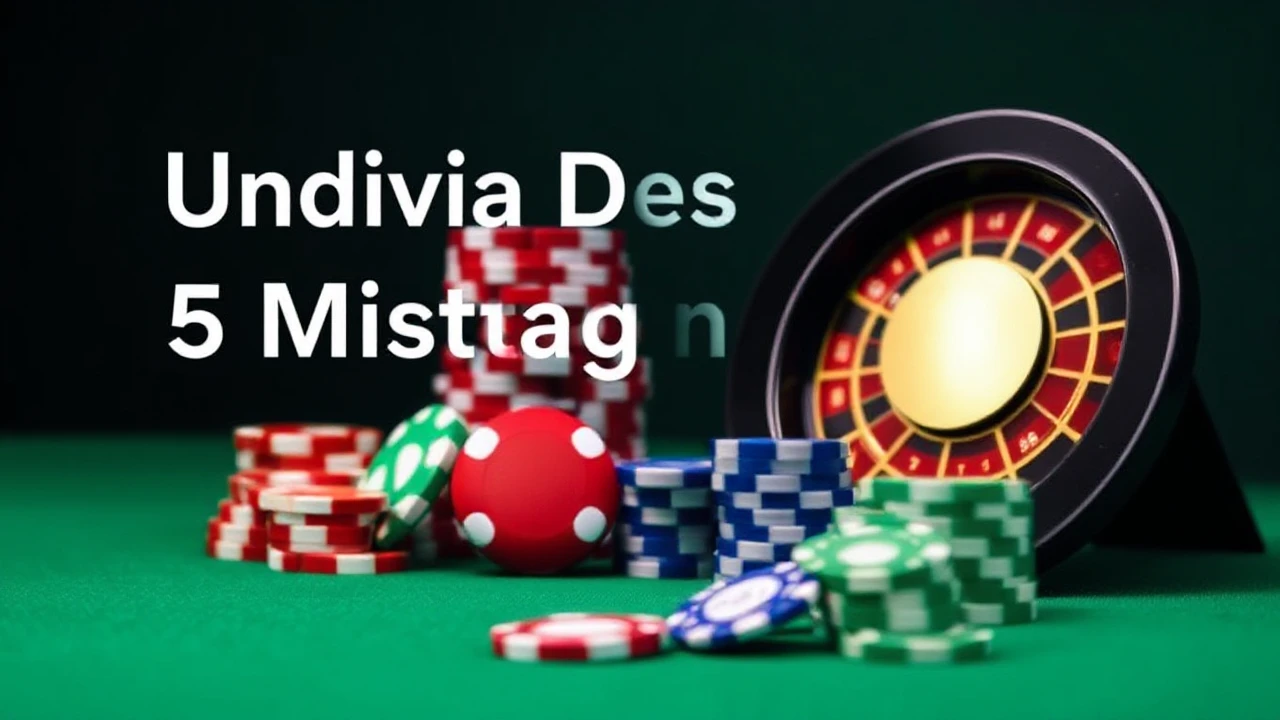 Undvik Dessa 5 Misstag när du Spelar på Casinon