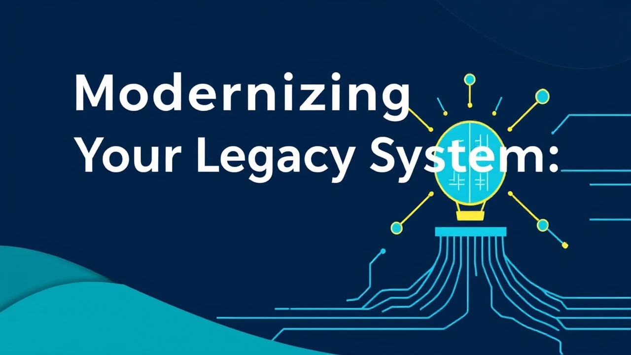 Modernizing Your Legacy System: Paving the Way for Success