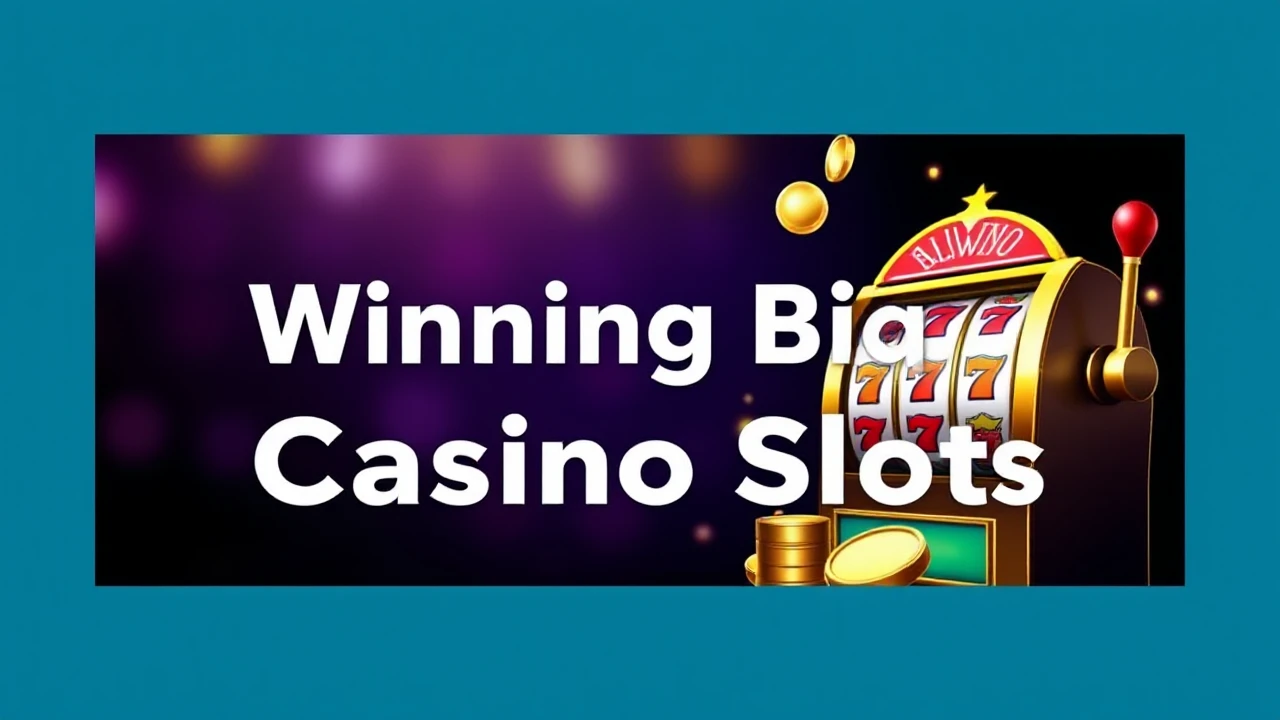 Tips and Tricks for Winning Big at Casino Slots