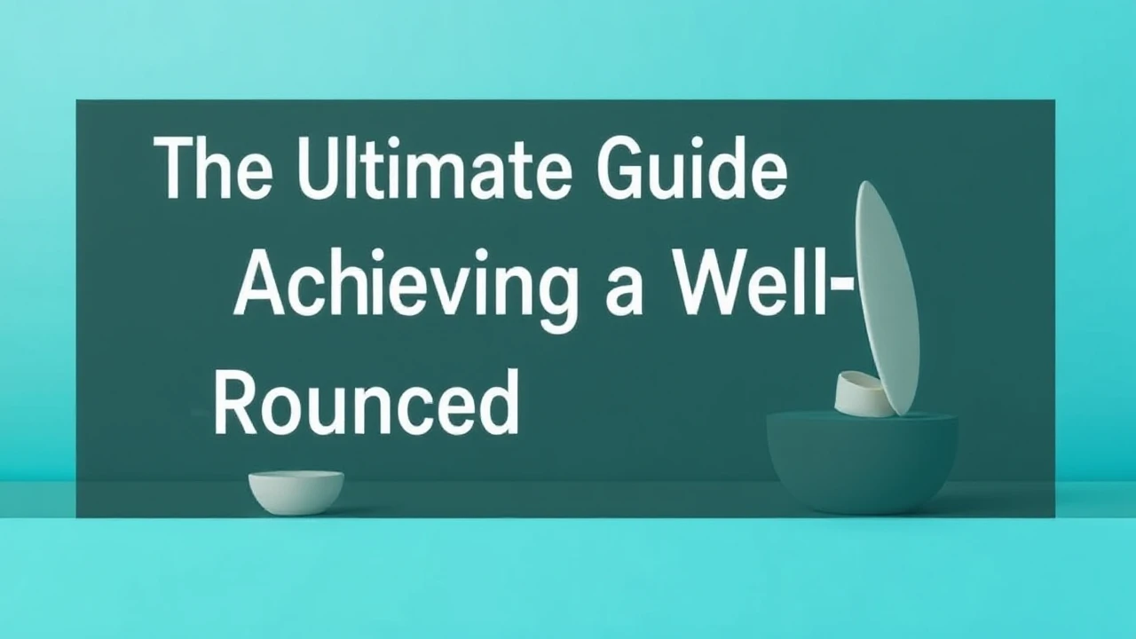 The Ultimate Guide to Achieving a Well-Rounded Lifestyle