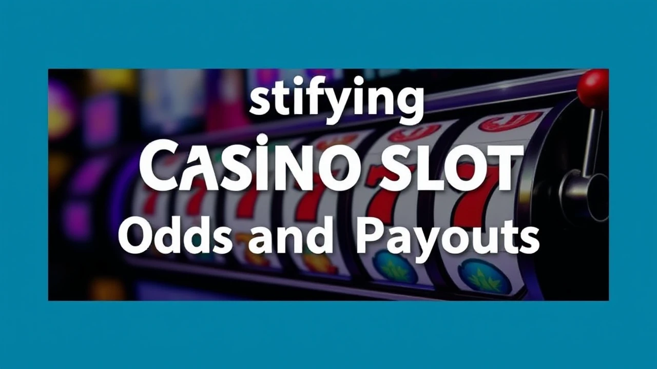 Demystifying Casino Slot Odds and Payouts