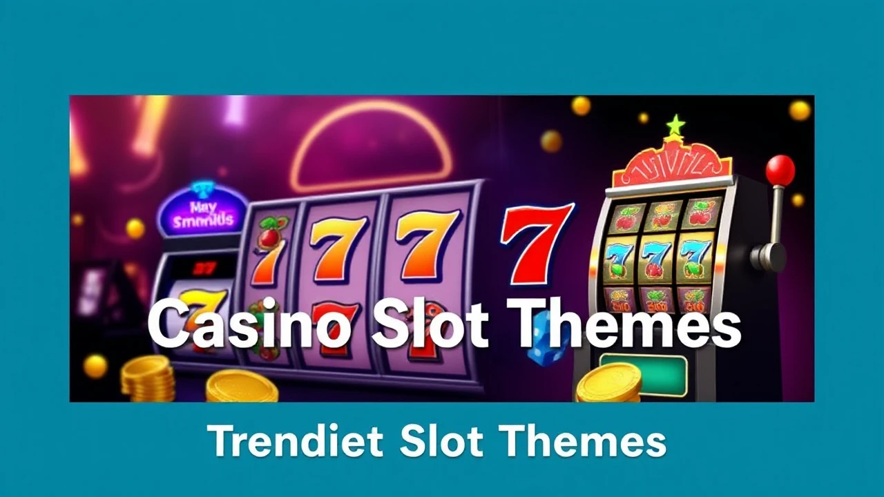 Exploring the Trendiest Casino Slot Themes