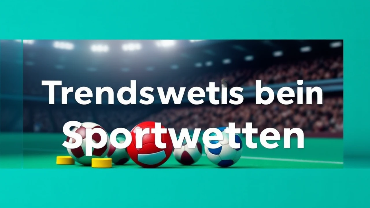 Die neuesten Trends bei Sportwetten enthüllt