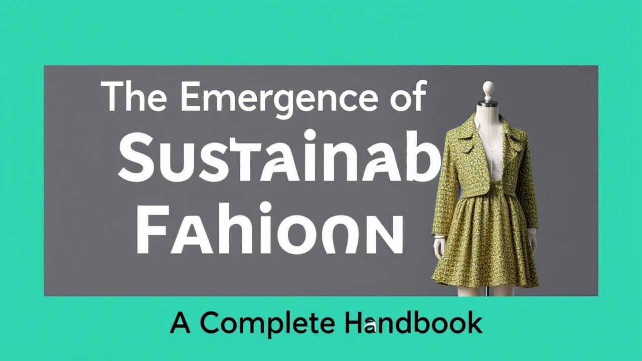 The Emergence of Sustainable Fashion: A Complete Handbook