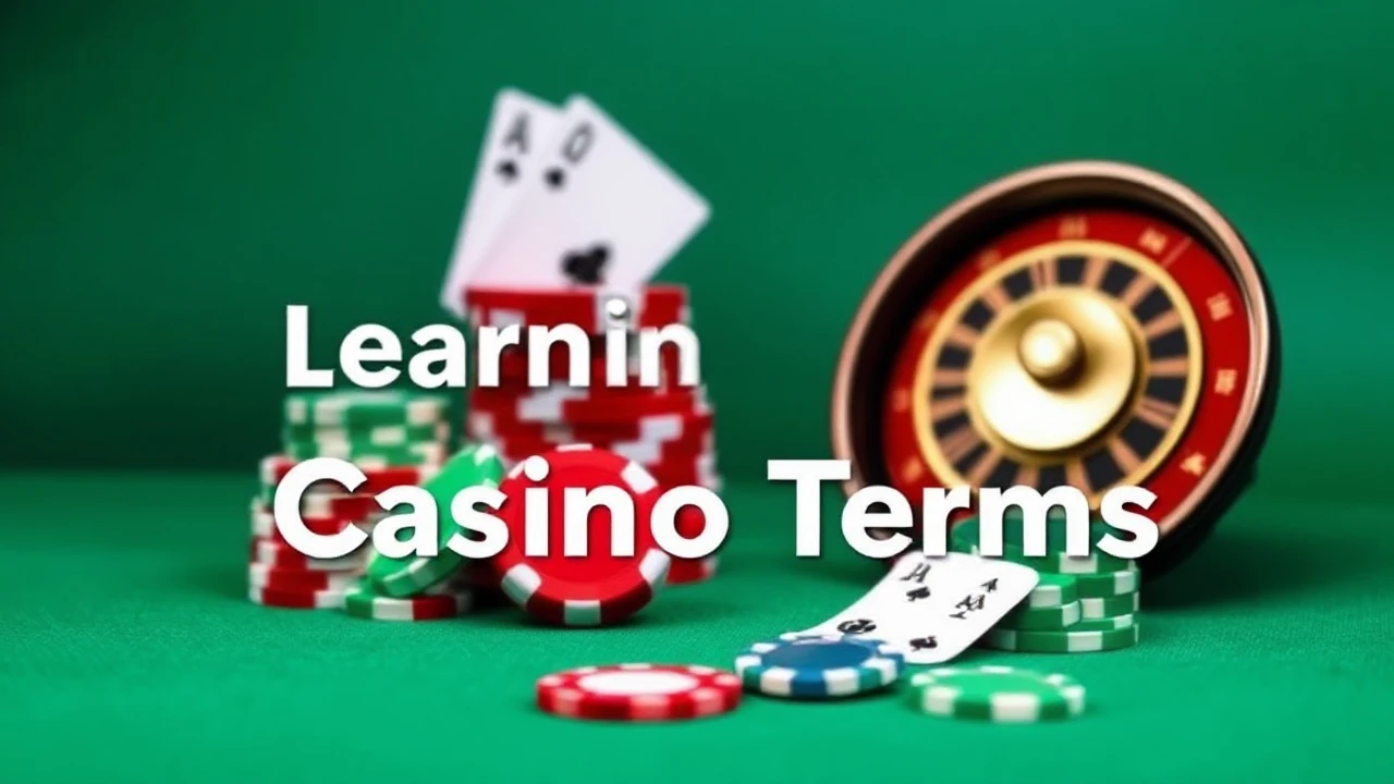A Beginner's Guide to Learning 10 Essential Casino Terms