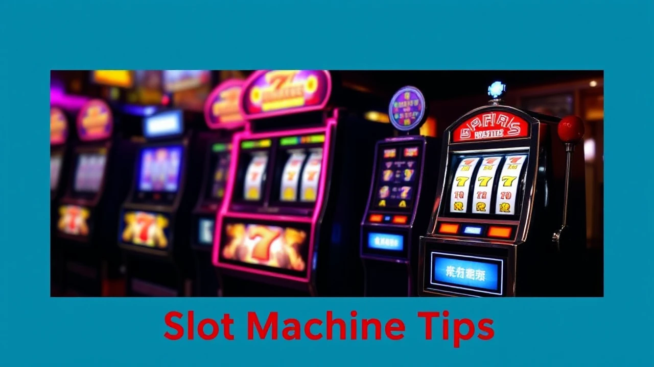 Slot Machine Tips For Players Wish To Win
