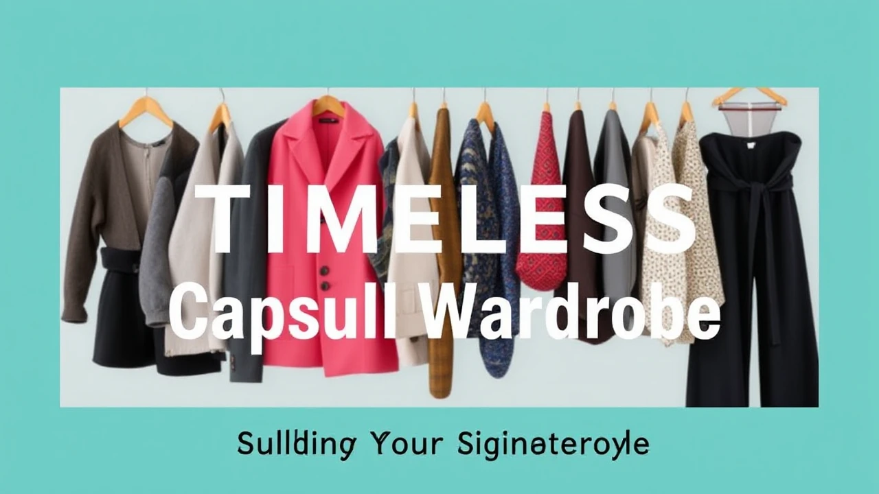 A Comprehensive Manual to Creating a Timeless Capsule Wardrobe
