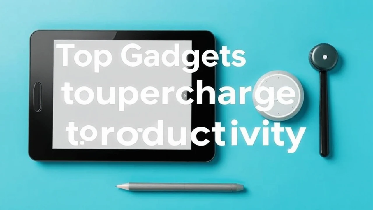 Top Gadgets to Supercharge Your Productivity