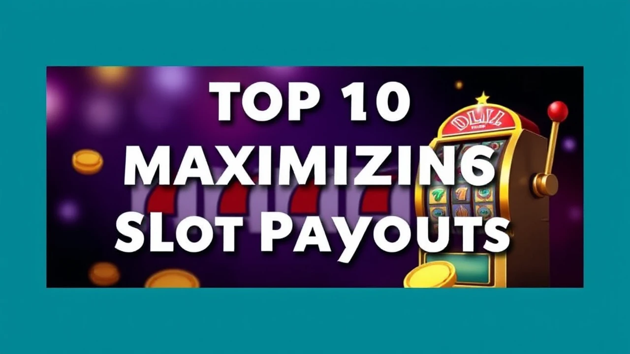 Top 10 Strategies for Maximizing Slot Payouts