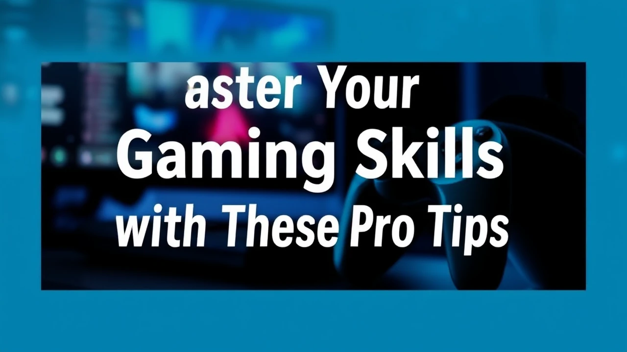 Master Your Gaming Skills with These Pro Tips