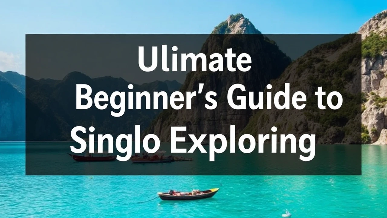 The Ultimate Beginner's Guide to Single Exploring