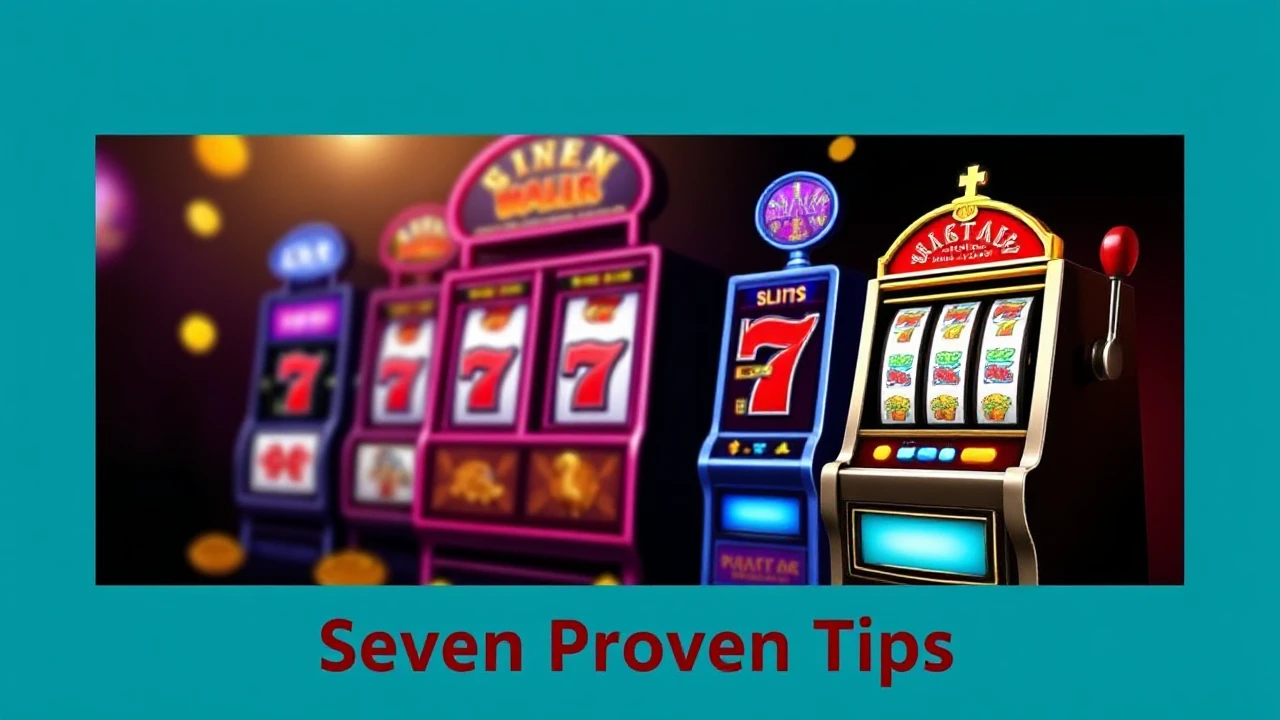 Amplify Your Luck on Gambling Slot Machines: Seven Proven Tips