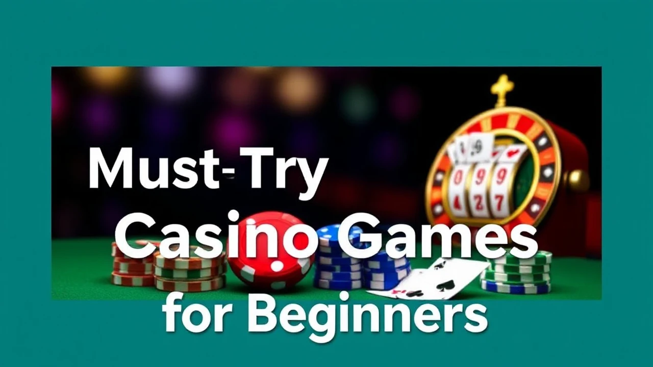 Top 10 Must-Try Casino Games for Beginners