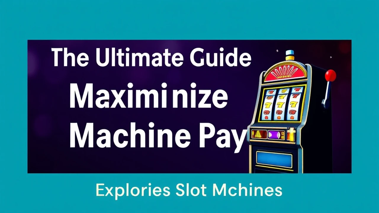 The Ultimate Guide for Maximizing Machine Payouts