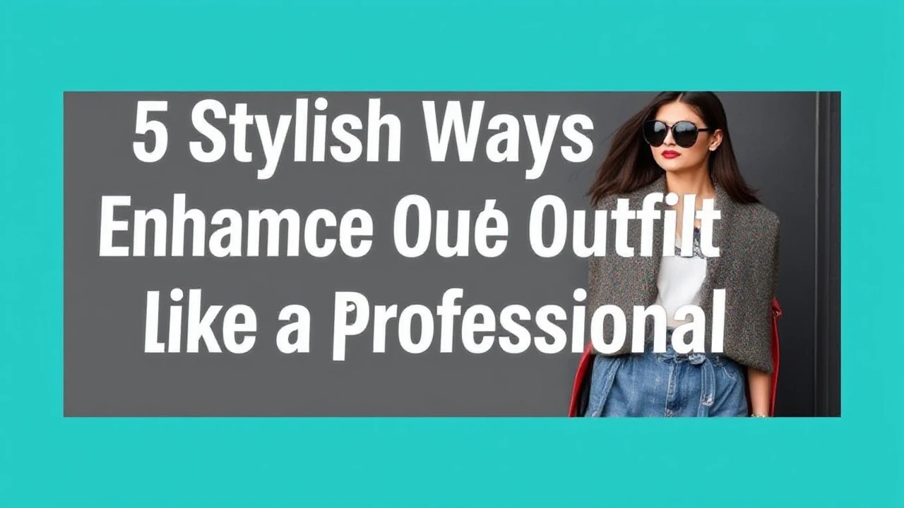 5 Stylish Ways to Enhance Your Outfit Like a Professional