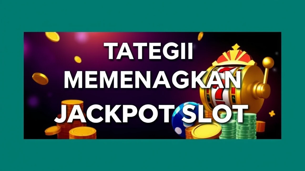 Strategi Rahasia Memenangkan Jackpot Slot