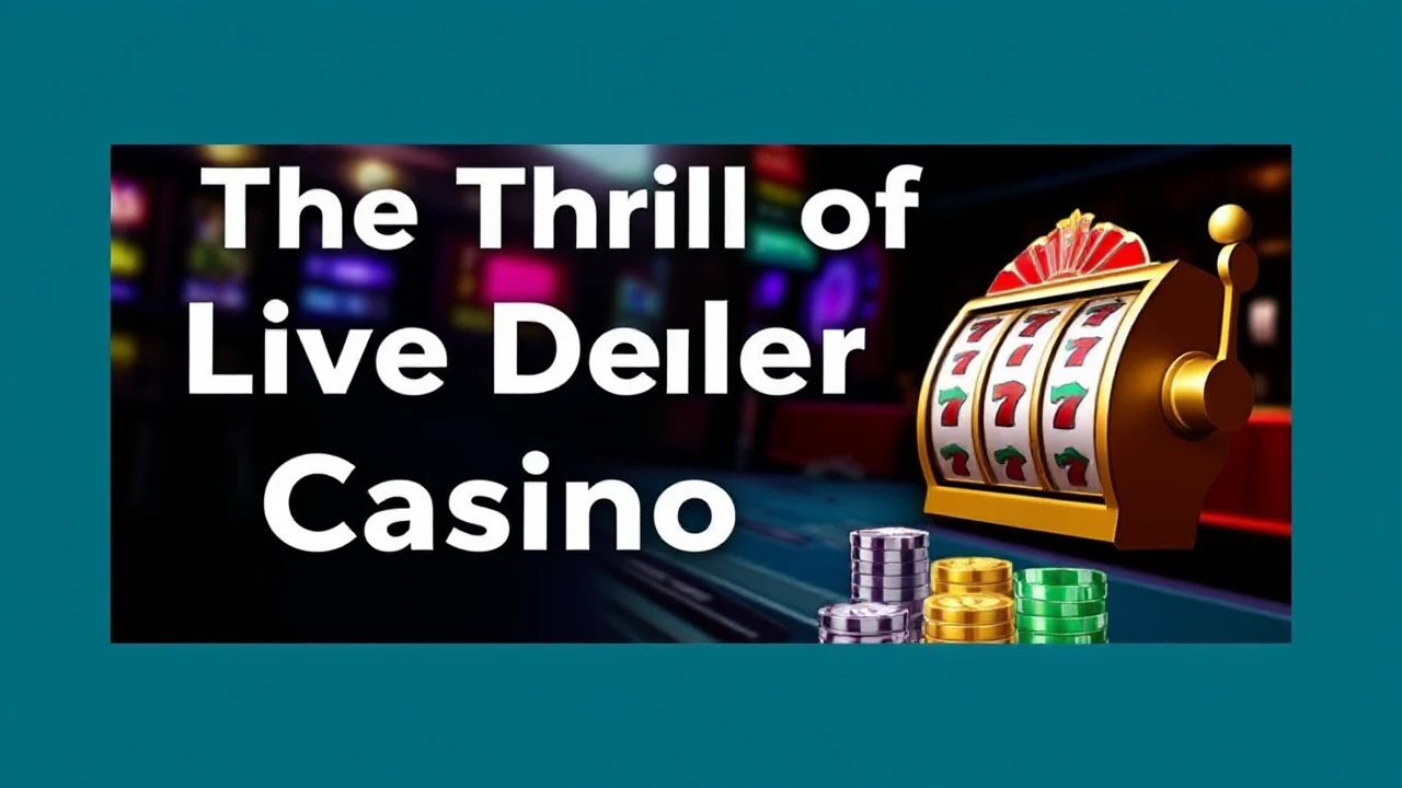 The Thrill of Live Dealer Casino Slots