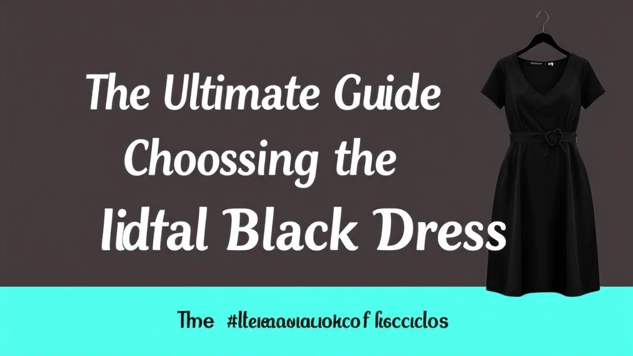 The Ultimate Guide of Choosing the Ideal Little Black Dress