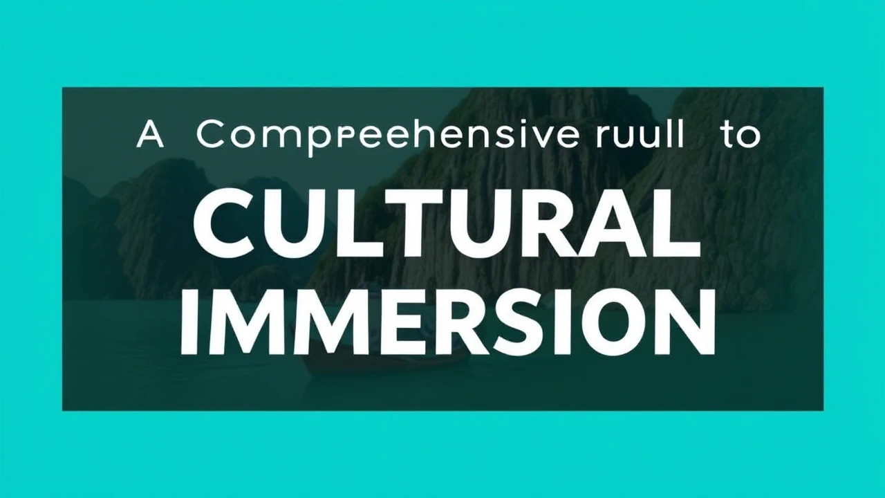 A Comprehensive Manual to Cultural Immersion: Embracing Local Traditions While Traveling