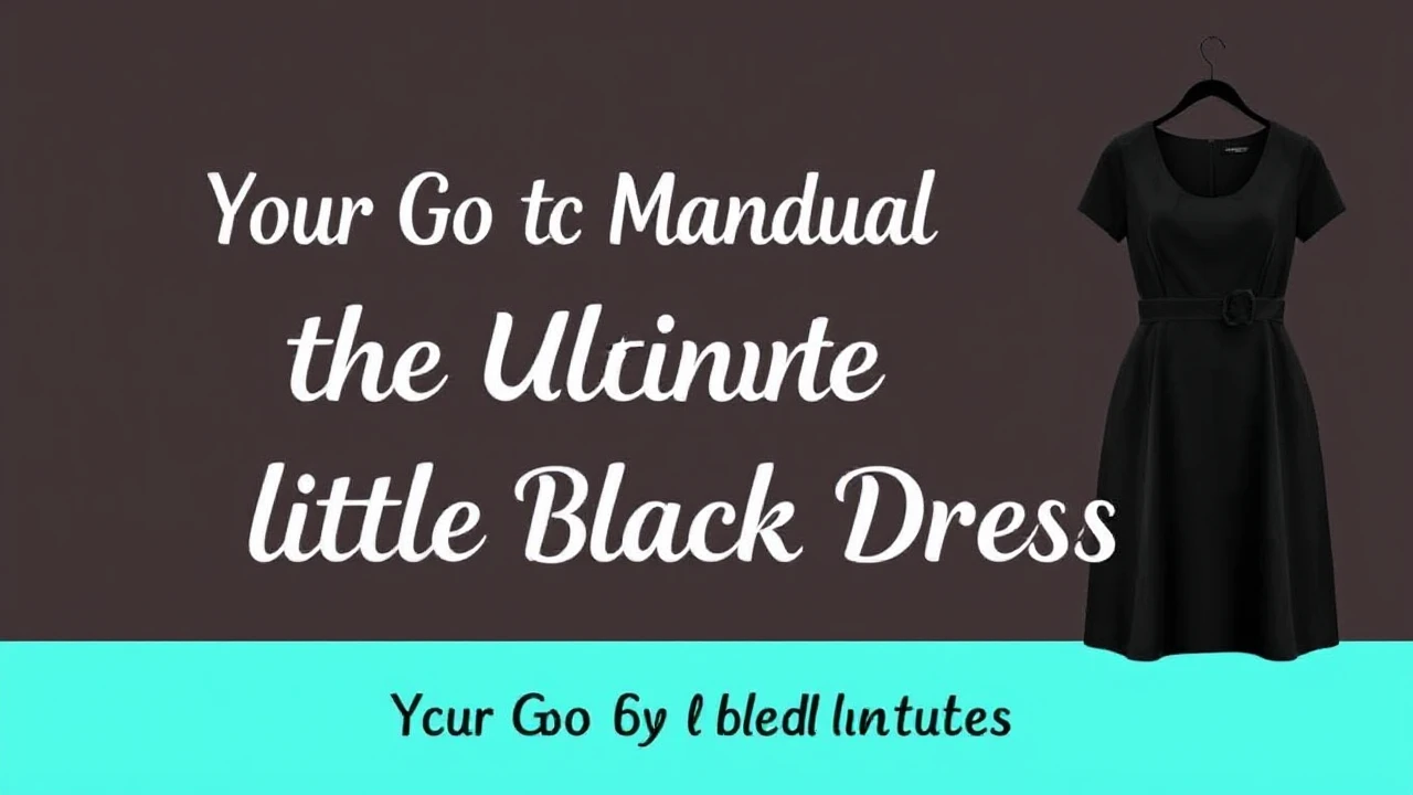 Your Go-To Manual of Selecting the Ultimate Little Black Dress