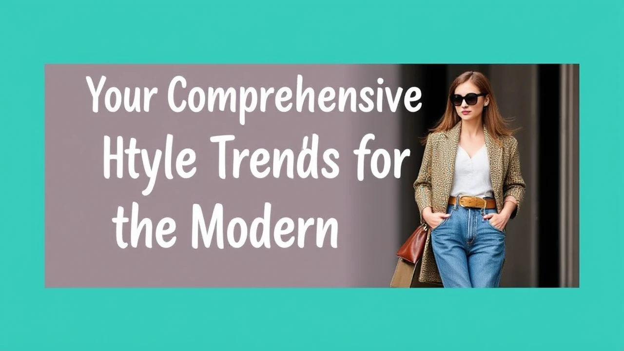 Your Comprehensive Handbook to Style Trends for the Modern Woman