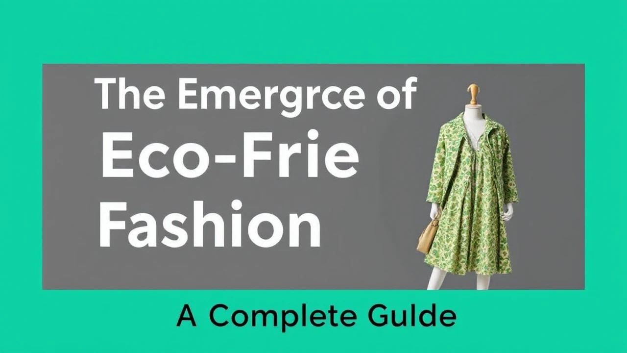 The Emergence of Eco-Friendly Fashion: A Complete Guide