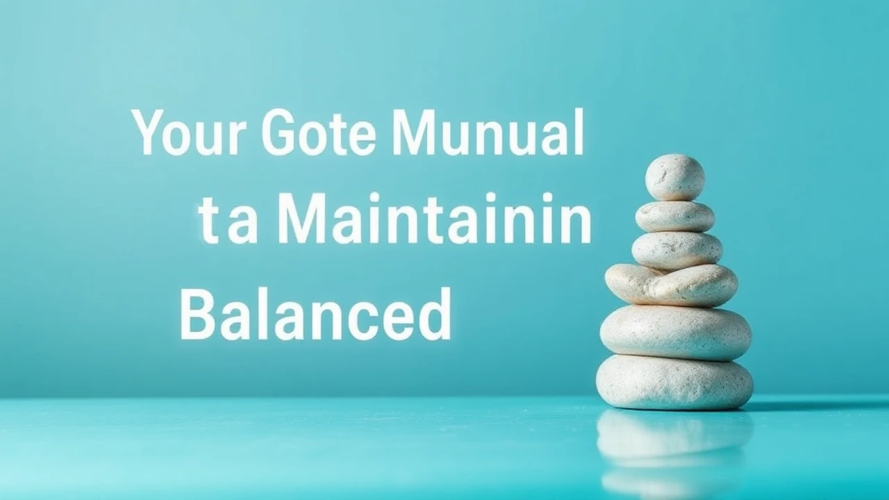 Your Go-To Manual to Maintaining a Balanced Lifestyle