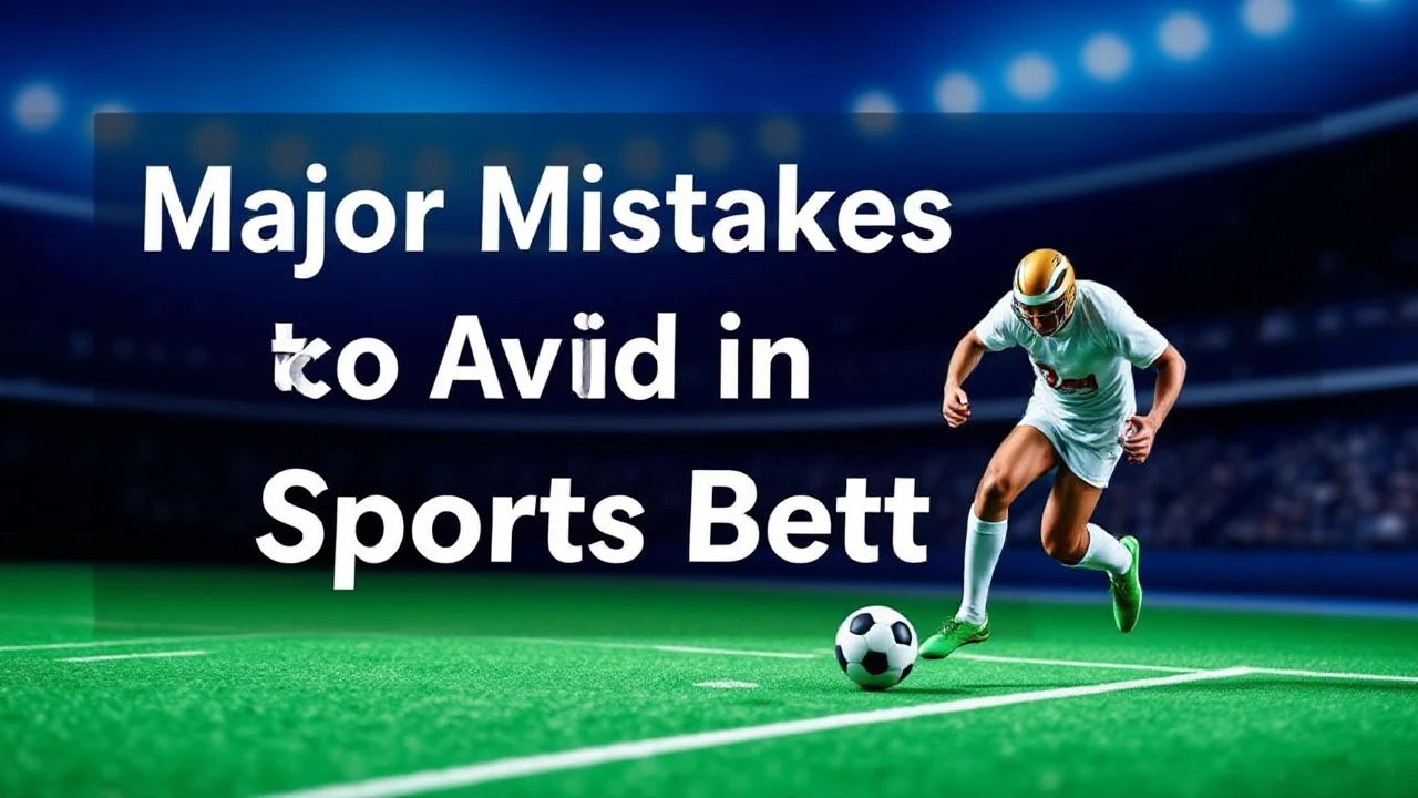 Major Mistakes to Avoid in Sports Betting