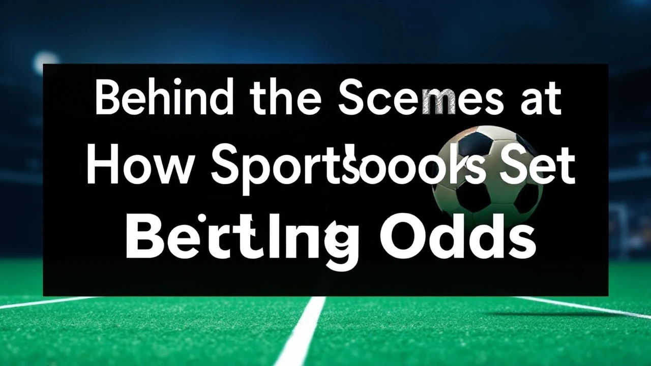Behind the Scenes at How Sportsbooks Set Their Betting Odds