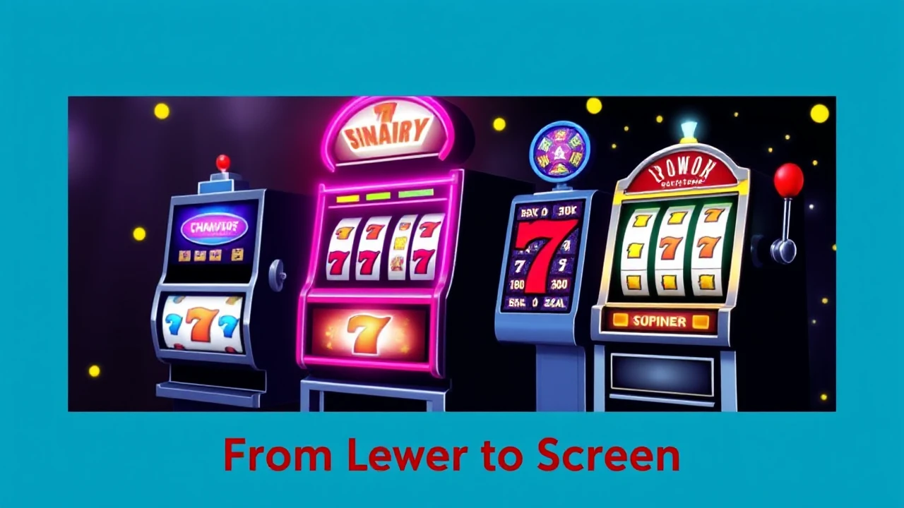 Exploring the Evolution of Online Slot Technology: From Lever to Screen