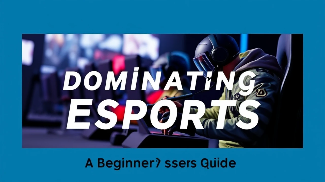 Dominating Esports: A Beginner's Guide to Competitive Gaming