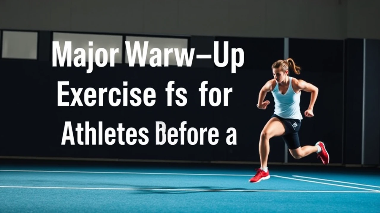 Major Warm-Up Exercises for Athletes Before a Workout