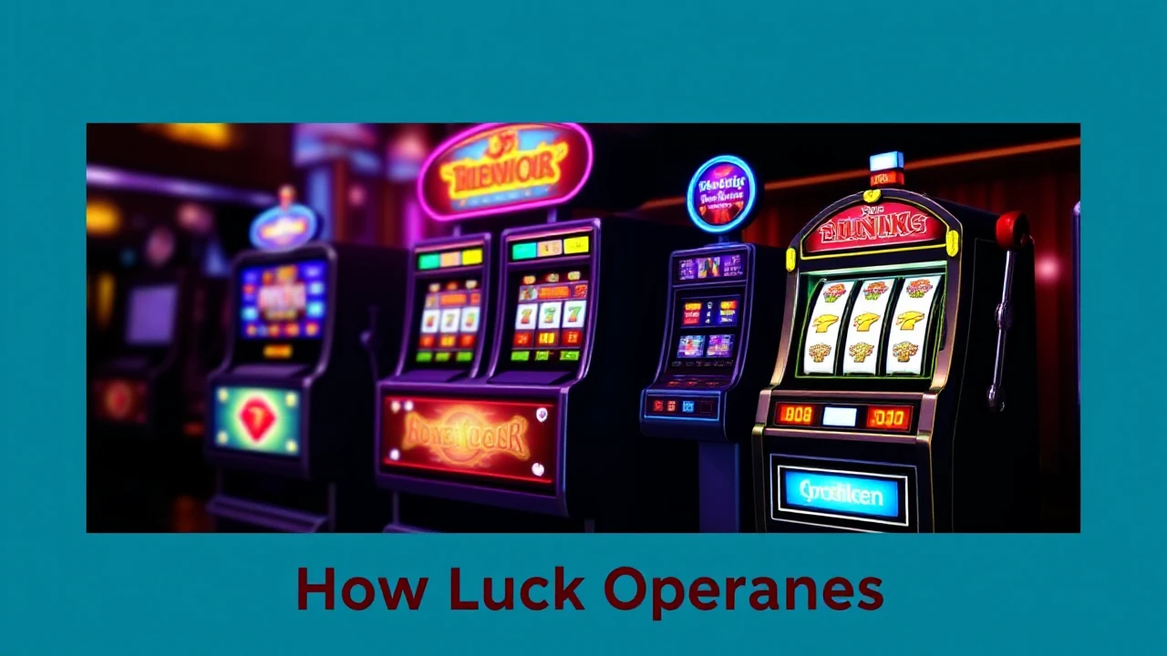 Decoding the Mystery of Slot Machines: How Luck Operates