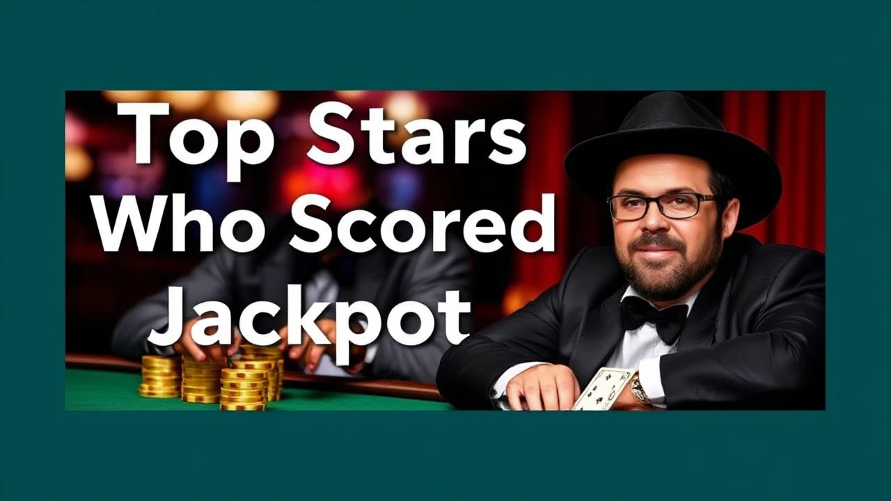 Top Stars Who Scored Big Jackpot at Casinos