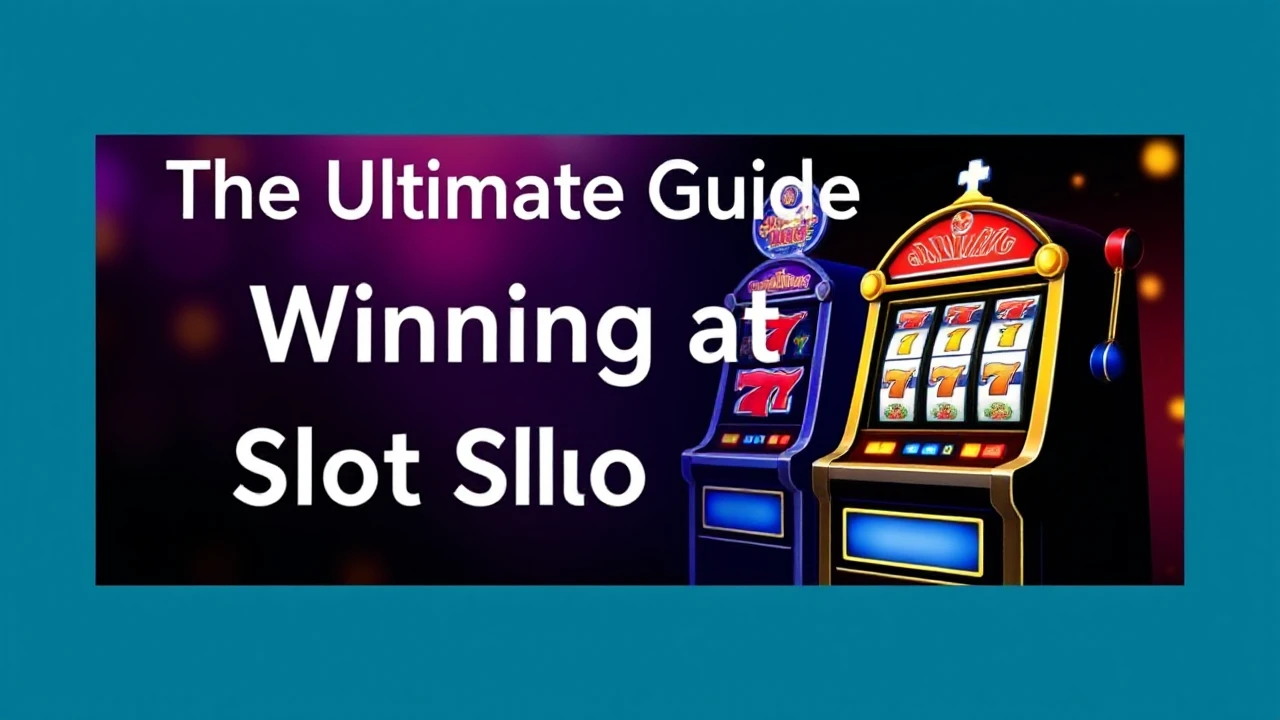 The Ultimate Guide to Winning at Slot Machine Games