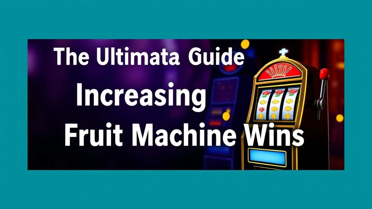 The Ultimate Guide to Increasing Your Fruit Machine Wins