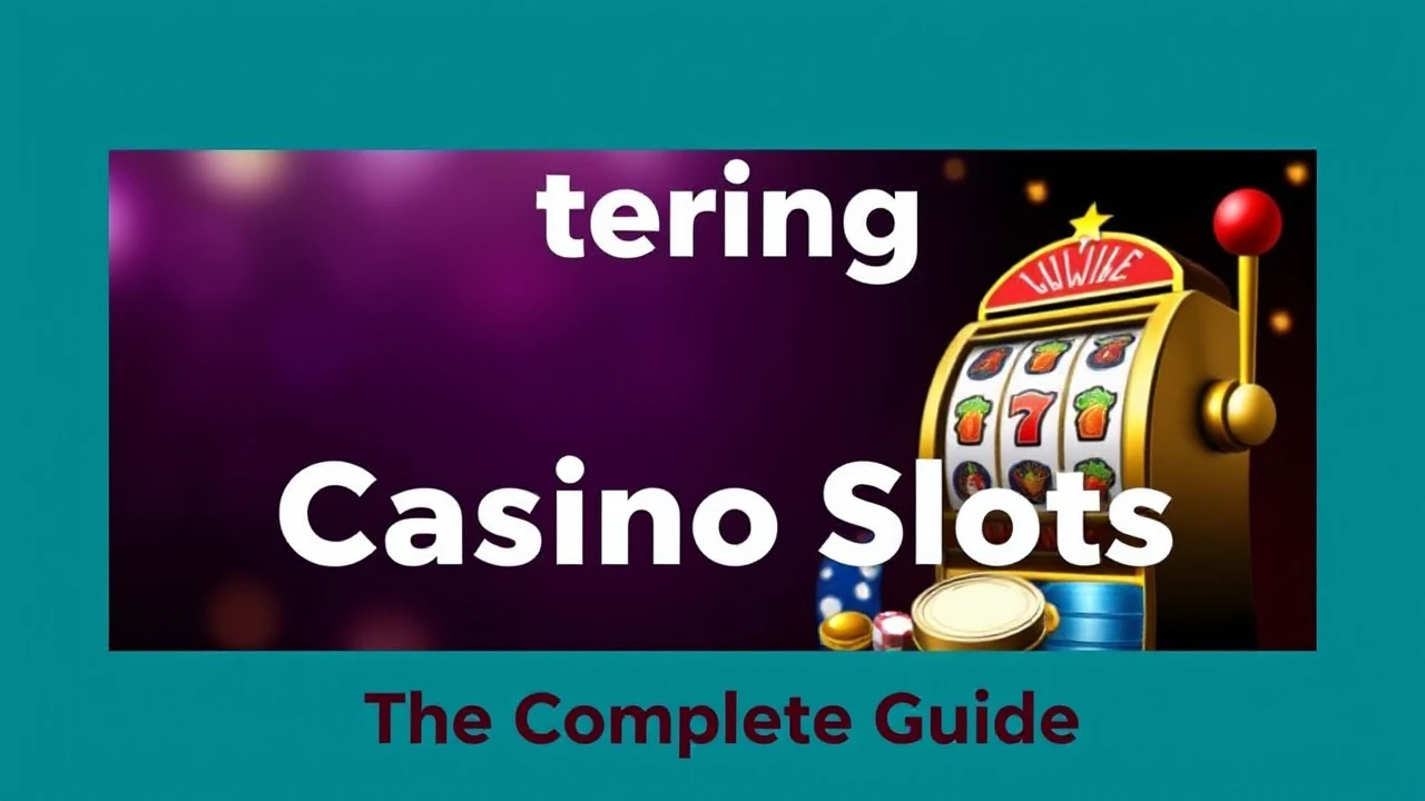 Mastering Casino Slots: Your Complete Guide