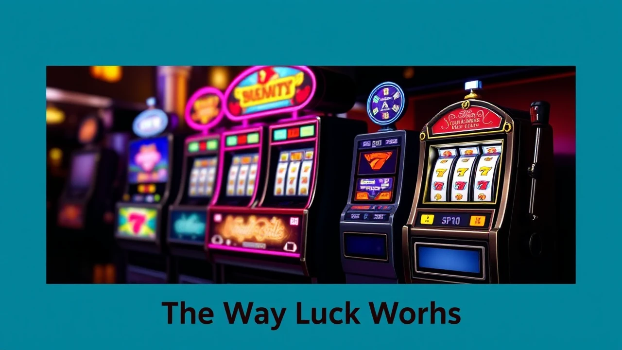 Revealing the Complexity of Slot Machines: The Way Luck Works