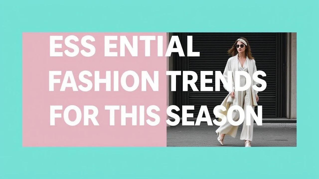 Essential Fashion Trends for This Season