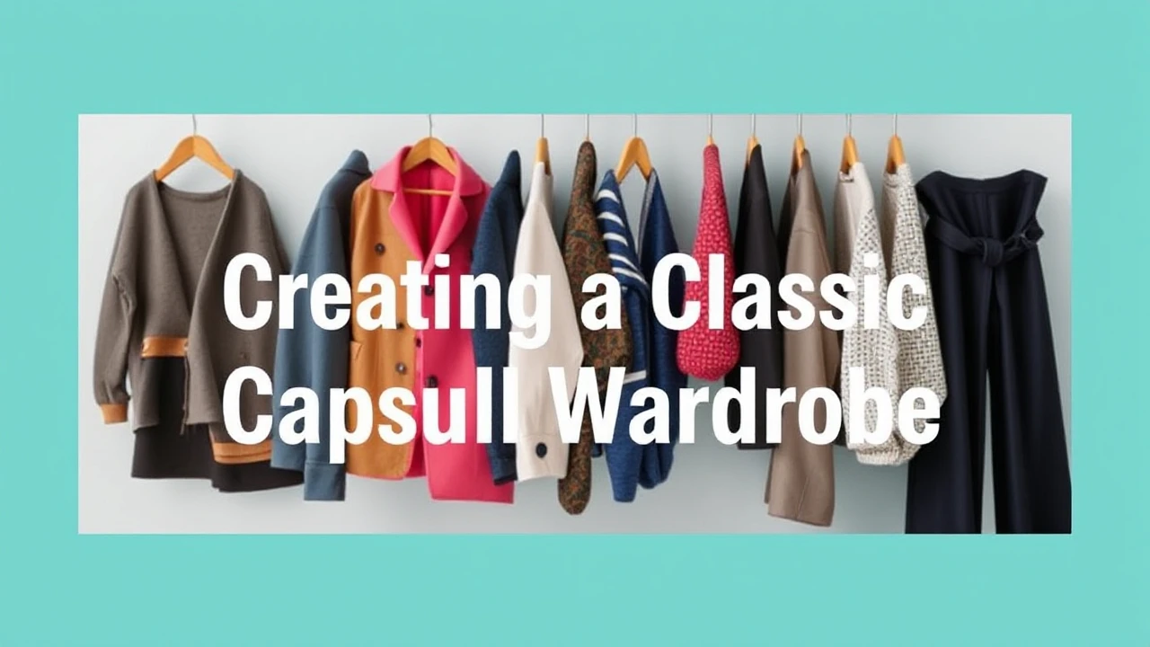 A Comprehensive Manual to Creating a Classic Capsule Wardrobe