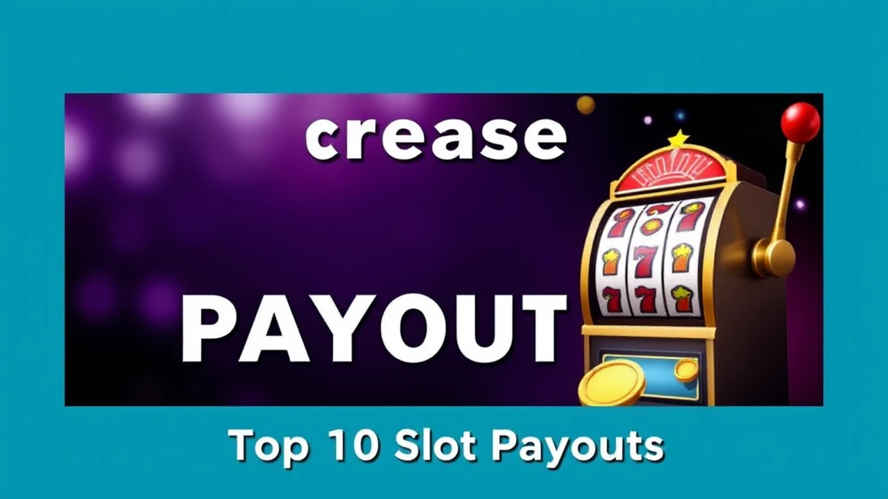 Increase Your Slot Payouts: Top 10 Success