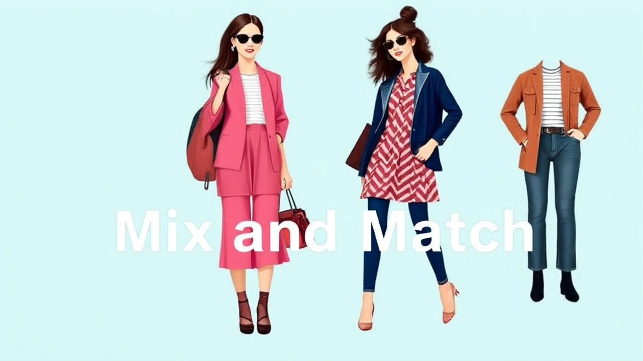 Becoming Proficient in the Art of Mix and Match in Fashion: A Guide to Elevate Your Style