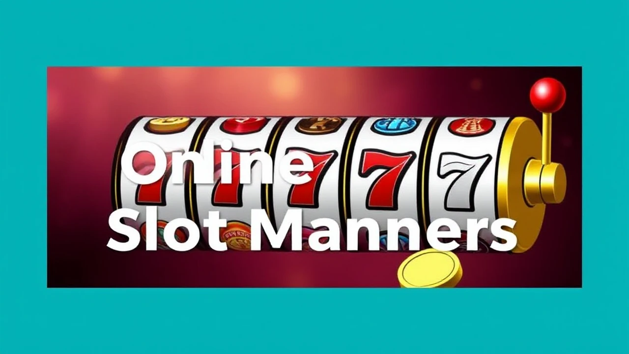This All-Inclusive Manual to Online Casino Slot Manners: What to Do and Avoid