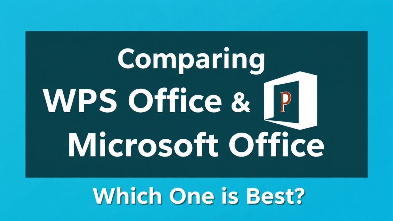 Comparing WPS Office and Microsoft: Which One is Best?